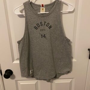 Tracksmith Heather Gray Boston Muscle Tee